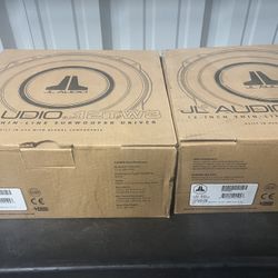 Two New 12” Shallow Mount JL Subs 