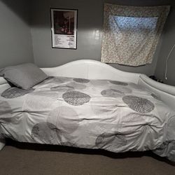 White Twin Bed Frame