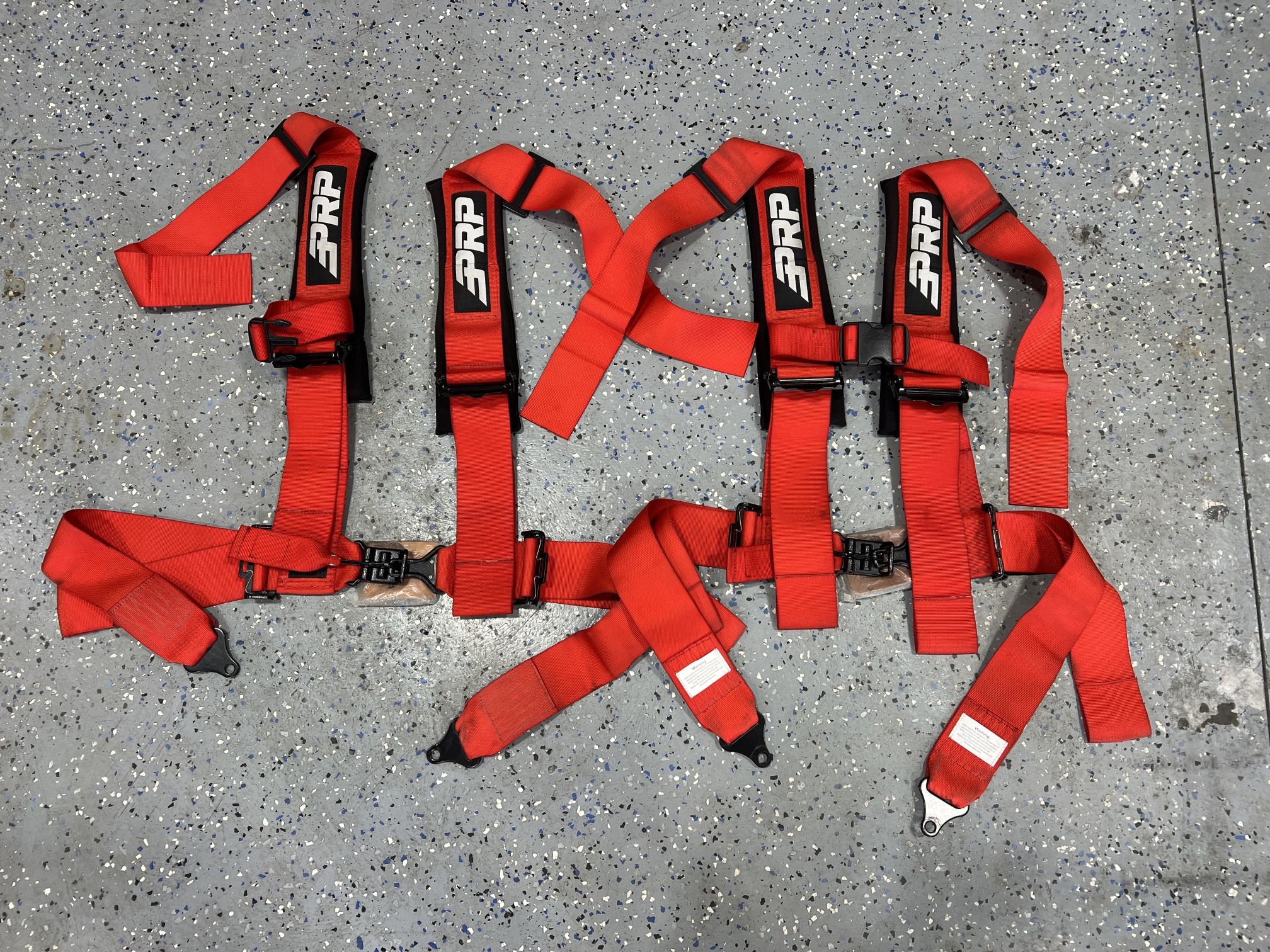 PRP 5 Point harness 2 Sets