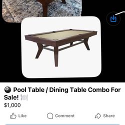 Dining Table / Pool Table 