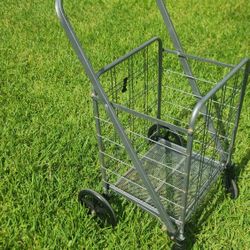Metal Shopping Cart  Heavy Duty