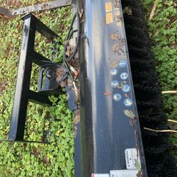 Skid Steer Broom Attachment 