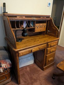 Oak desk