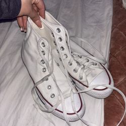 White Converse 