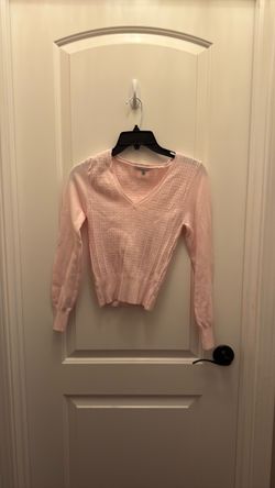 Pink sweater small adult