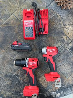 Milwaukee Brushless Compact Impact Driver and Hammer Drill/ Driver
