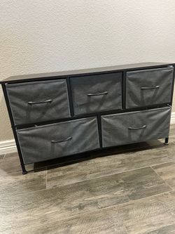 Wooden/fabric storage unit