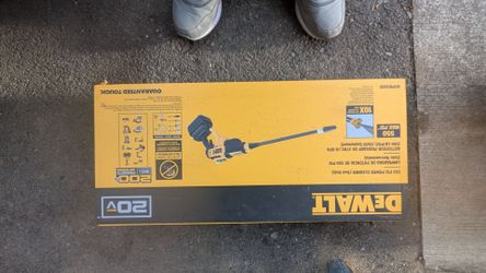 DeWalt 550 PSI pressure washer