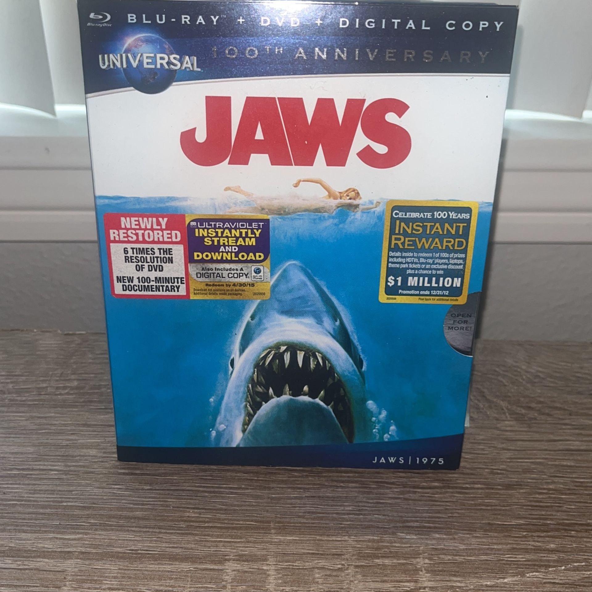 Jaws Blu-ray DVD 📀 