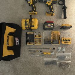 Dewalt Hammer Drill, Impact Driver Combo