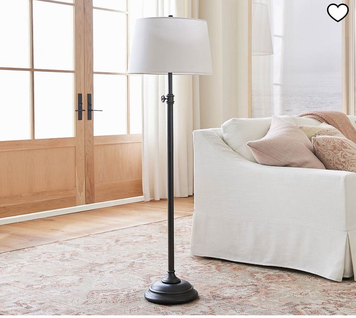 Pottery Barn Chelsea Metal Adjustable Floor Lamps