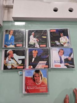 RICHARD CLAYDERMAN - 7 CD LOT - USED CDs