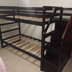 Wooden Bunk Bed