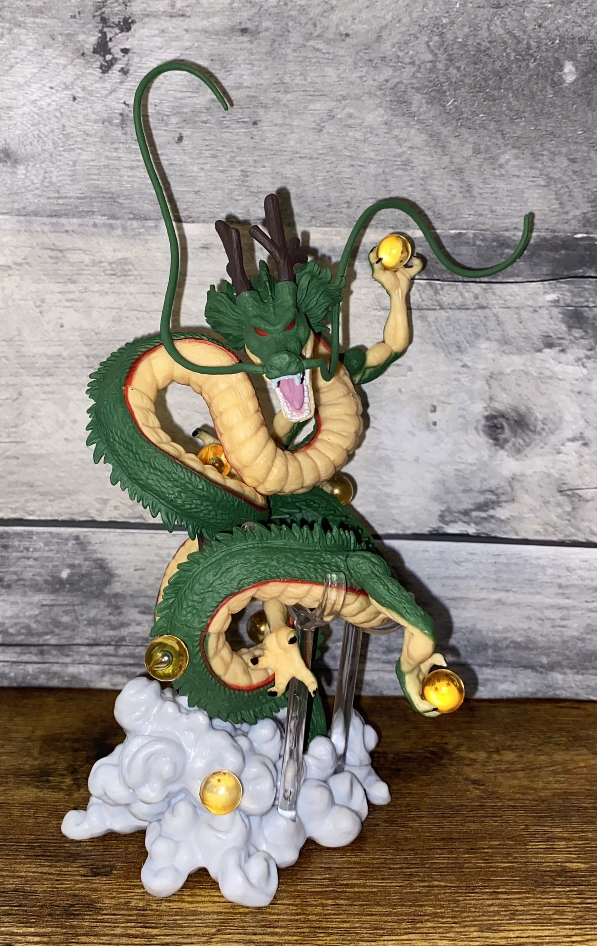 Dragon Ball Green Shenron Anime Model Figure Collection Decor Statue Toy