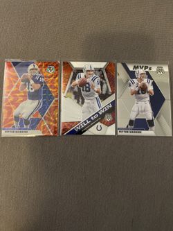 Peyton Manning Card Lot
