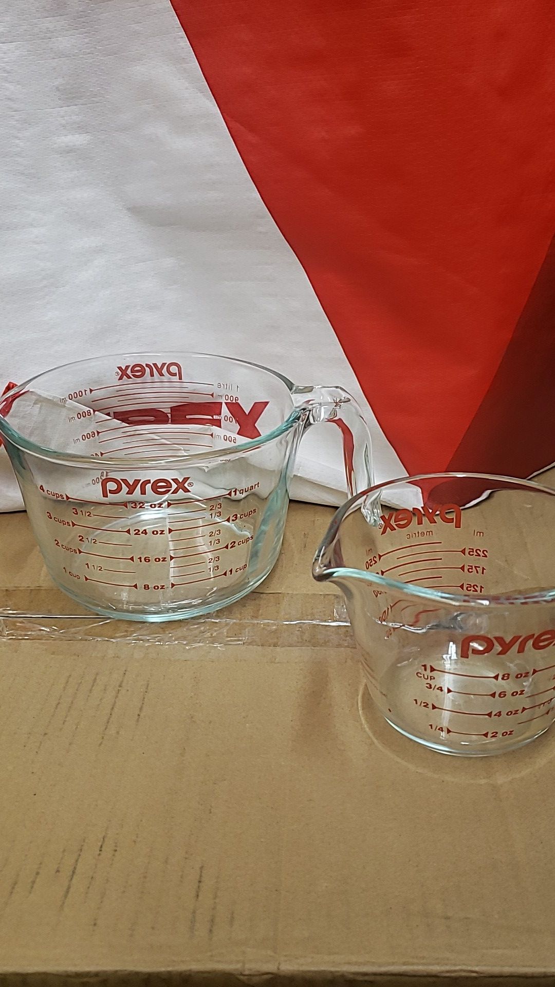 Pyrex measuring cup