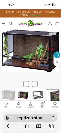 Repti Zoo terrarium
