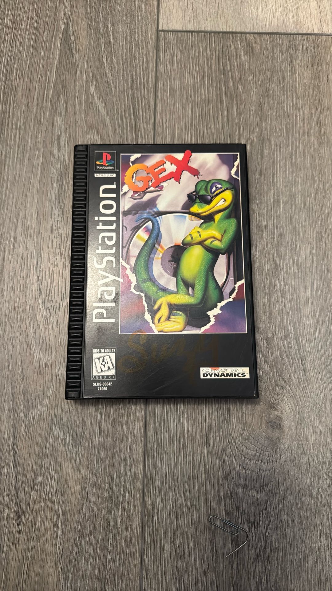 Gex PS1 Long box