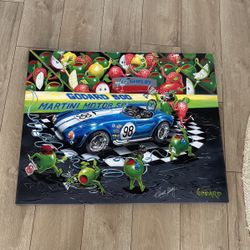 Godard We Olive A Shelby Signed By Carroll Shelby