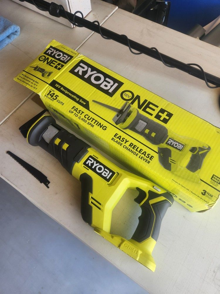 RYOBI Reciprocating Saw 18v