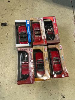 Lot of 6 Maisto Diecast Classic Car Models in Boxes