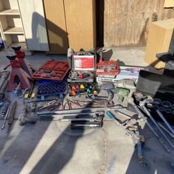 Cornwell Rolling Box And Tools