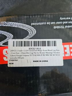 1/2 20 lug nuts