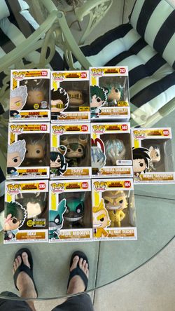 Funko pop My Hero Academia exclusives set