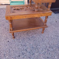 Antique Table Set From Japan Signed