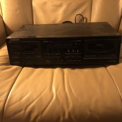 Pioneer Dual Cassette Deck CT-W451R