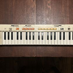 Vintage Casio MT-35 1980’s 44 Key Portable Casiotone Keyboard Synthesizer Tested Working