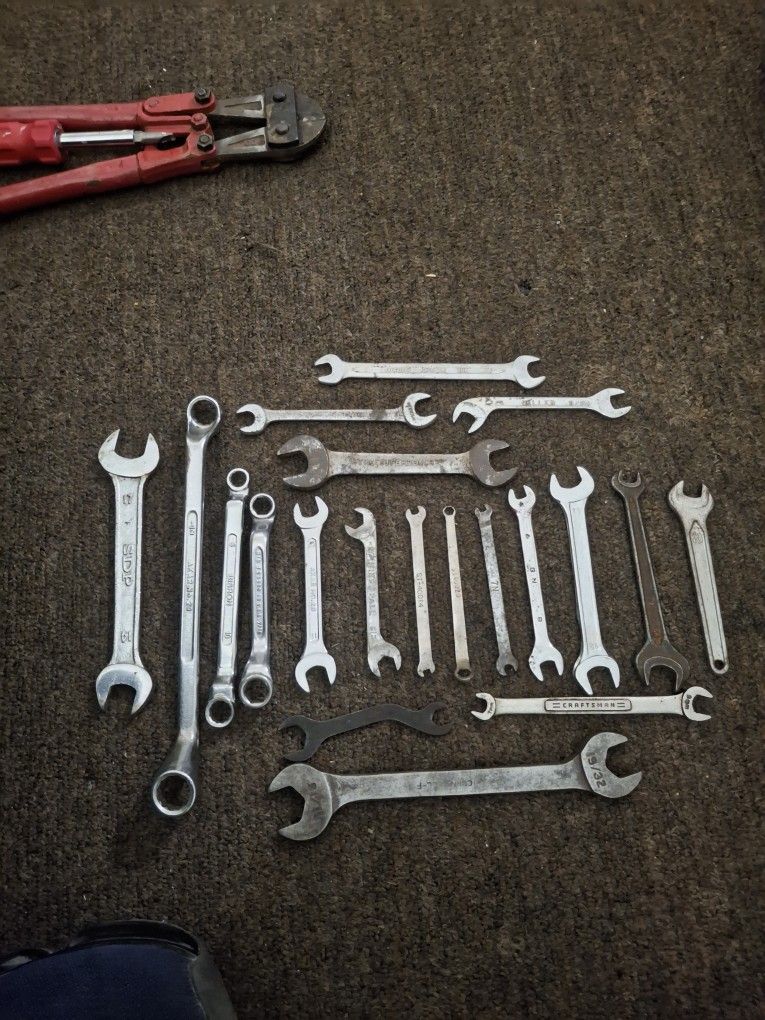 Bunch Of Old Wrenches