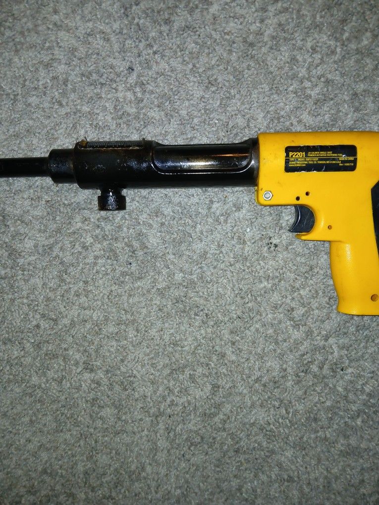 DeWALT SINGLE SHOT ACTUATED NAIL GUN.