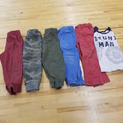 3T Toddler Boys Pants And Shirt Bundle