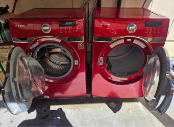 Samsung electric washer and dryer