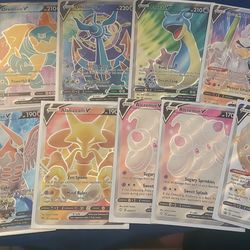 Pokemon Cards. Basci V FULL ARTS