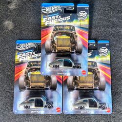 Hot Wheels Silver Series Dream Lineup Fast & Furious Chevy Fleetline $10 Each