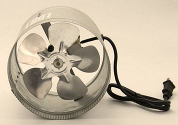 6 Inch Metal Air Booster Low Noise Fan Ventilator