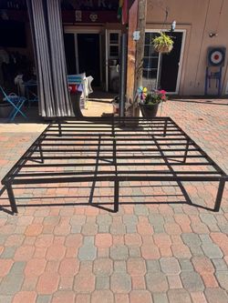 King size bed frame