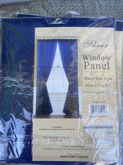 Sheer Curtain Panels
