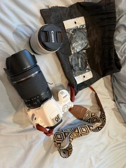 CANON EOS REBEL SL2 +lens18-200