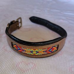 Leather Dog Collar 19"