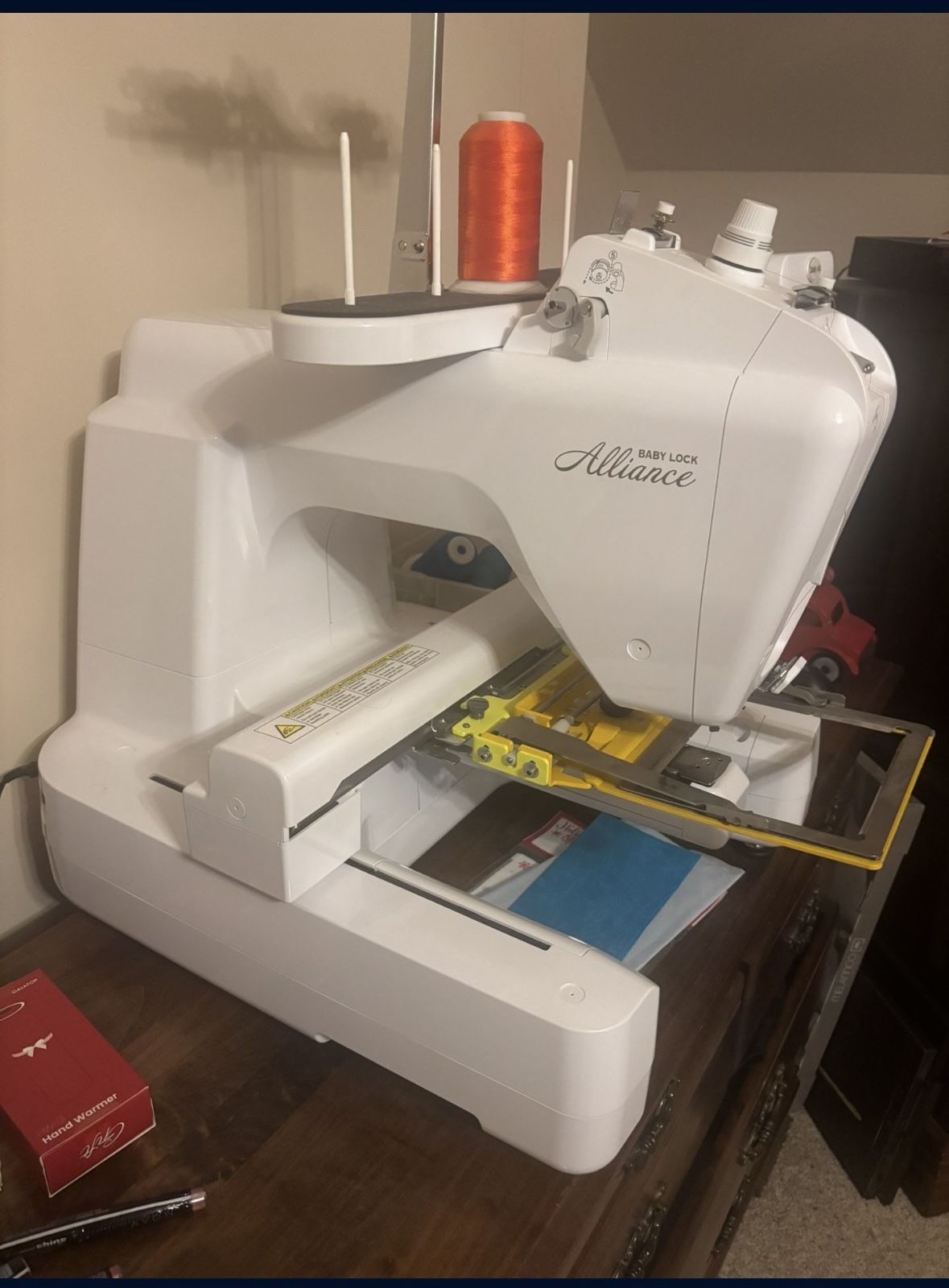 Baby lock Alliance Monogram Machine With Tons Of Accessories