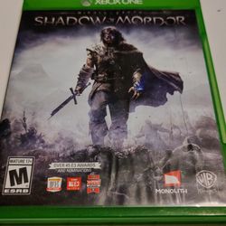 Xbox ONE, Middle Earth Shadow Of Mordor