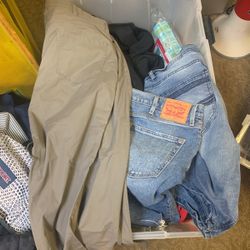 Men’s Clothes New And Lightly Single Use 