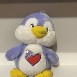 VINTAGE Cozy Heart Penguin 