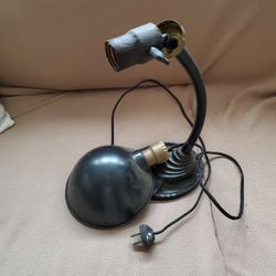 Vintage Art Deco-style Gooseneck Desk Lamp