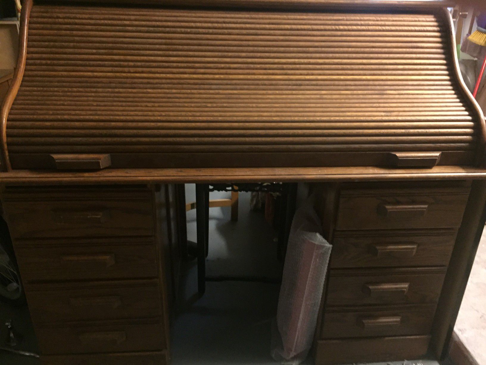 Wood antique desk