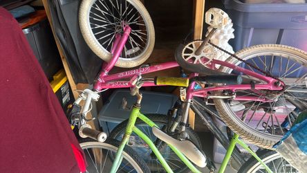 Adult and kid bike