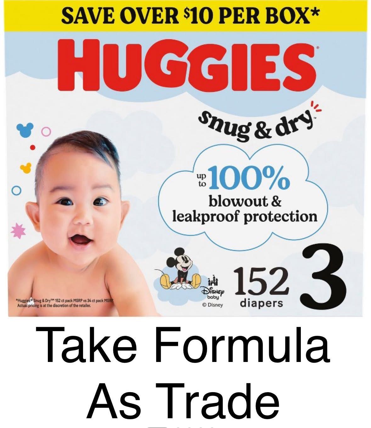 Huggies Size 3 Snug Dry -Diapers -Pañales